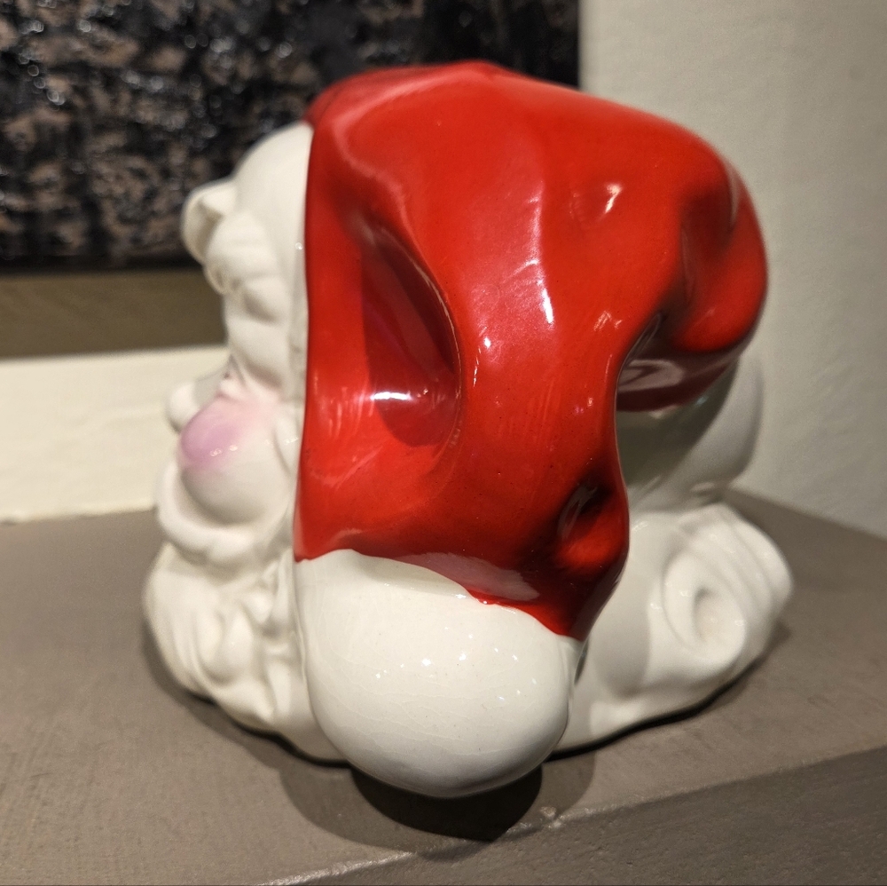 Vintage Santa Claus Ceramic Vase - Picture 4 of 10